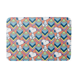 Peanuts   Snoopy Deco Dreams Pattern Bath Mat