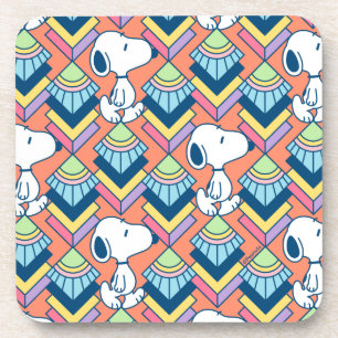 Peanuts Snoopy Deco Dreams Pattern Coaster