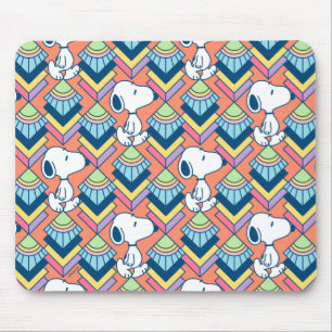 Peanuts   Snoopy Deco Dreams Pattern Mouse Mat