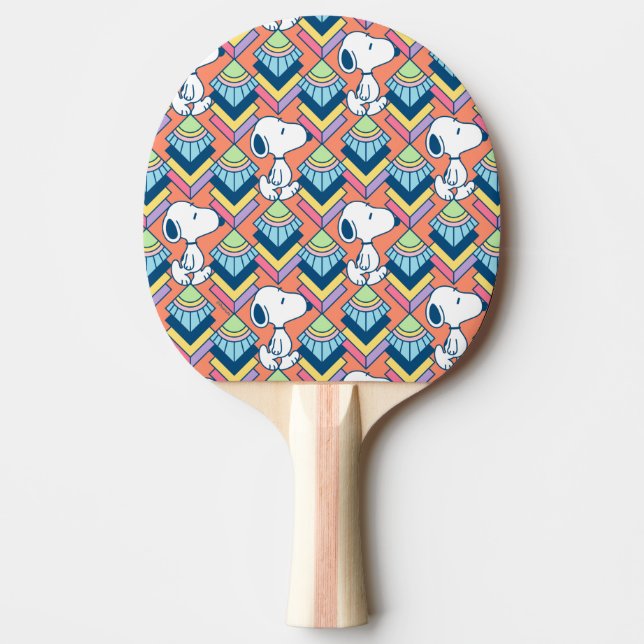 Peanuts | Snoopy Deco Dreams Pattern Ping Pong Paddle (Front)