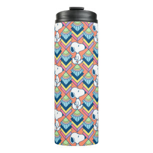 Peanuts   Snoopy Deco Dreams Pattern Thermal Tumbler