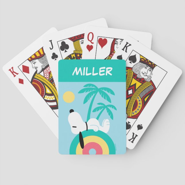 Peanuts | Snoopy Deco Dreams Playing Cards (Back)