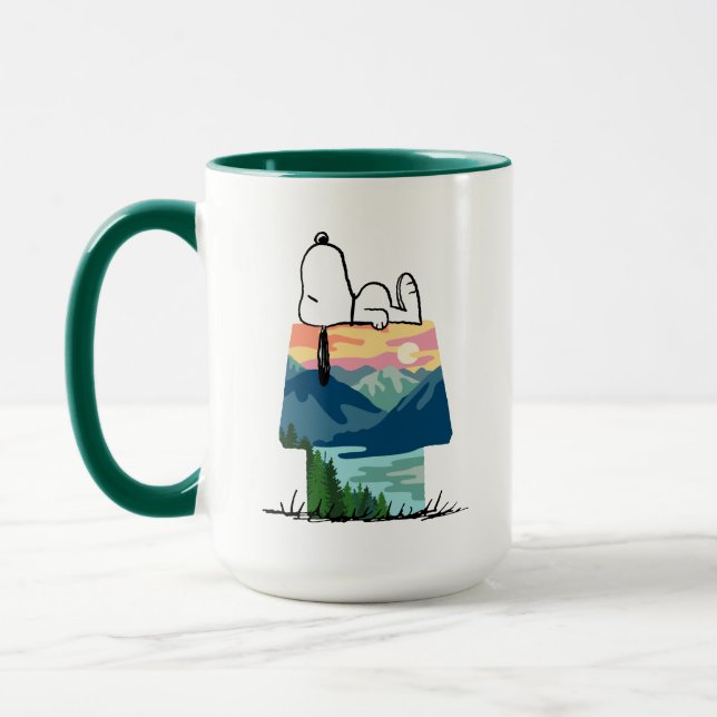 Peanuts | Snoopy Dog House Go Wild Mug (Left)