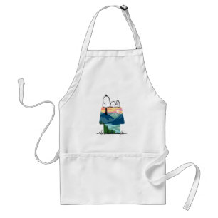 Peanuts   Snoopy Dog House Go Wild Standard Apron