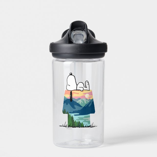 Peanuts | Snoopy Dog House Go Wild Water Bottle (Front)