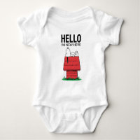 Peanuts Snoopy Dog House | Hello |'m New Here