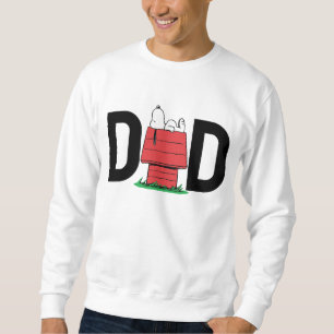 Peanuts Snoopy Dog House   I'm The Dad Sweatshirt