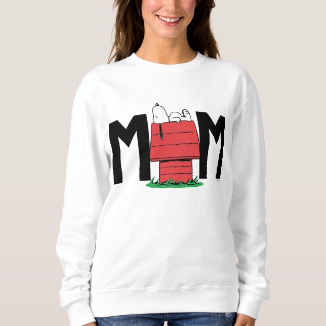 Peanuts Snoopy Dog House |  I'm The Mum Sweatshirt (Front)