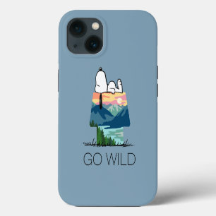 Peanuts Snoopy Dog House Sunrise iPhone 13 Case