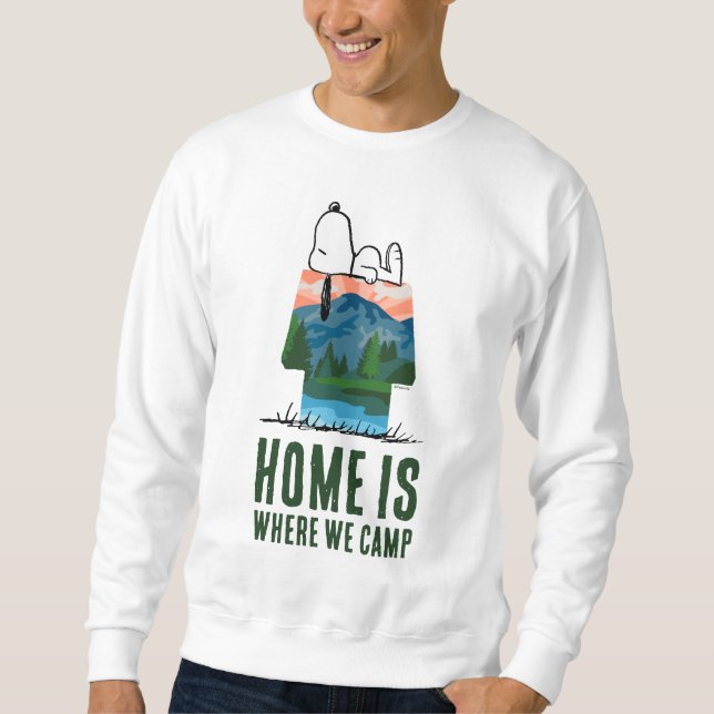 Peanuts | Snoopy Dog Sunset View Sweatshirt (Front)