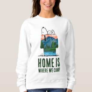 Peanuts Snoopy Dog Sunset View Sweatshirt