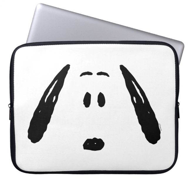Peanuts | Snoopy Face Laptop Sleeve (Front)