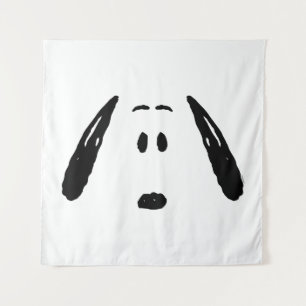 Peanuts Snoopy Face Tapestry