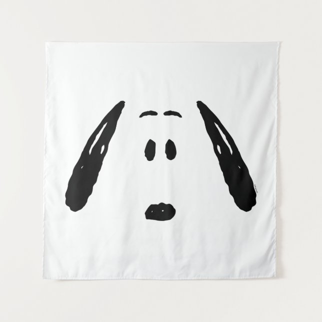 Peanuts | Snoopy Face Tapestry (Front)