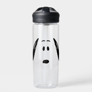 Peanuts   Snoopy Face Water Bottle
