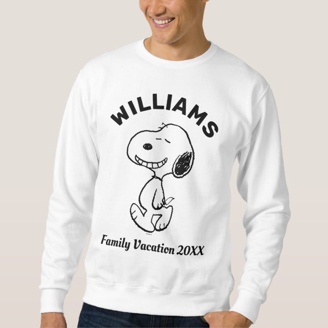 Peanuts | Snoopy Family Vacation Sweatshirt (Front)
