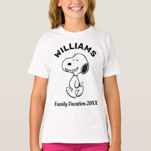 Peanuts Snoopy Family Vacation T-Shirt