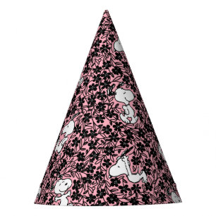 Peanuts   Snoopy Flower Vine Pattern Party Hat