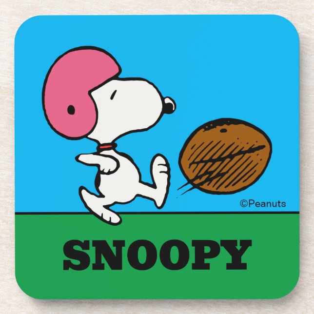 Peanuts | Snoopy Football Kicker Coaster (Front)