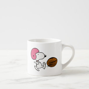 Peanuts Snoopy Football Kicker Espresso Cup