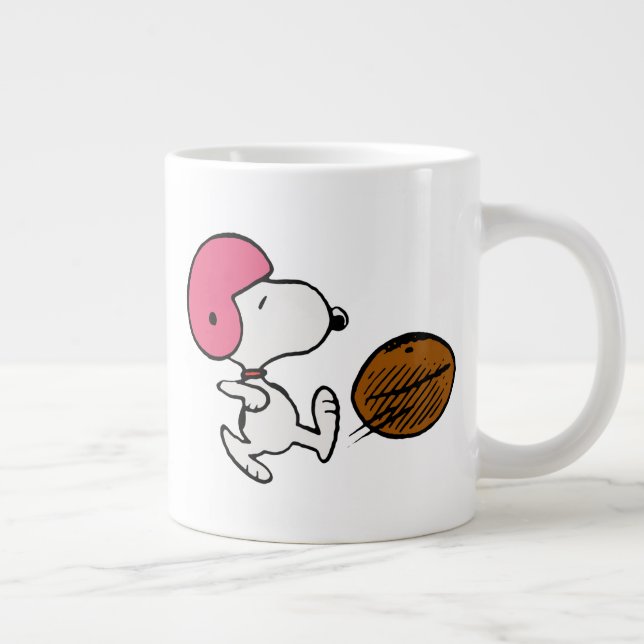 Peanuts | Snoopy Football Kicker Large Coffee Mug (Right)