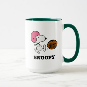 Peanuts Snoopy Football Kicker Mug