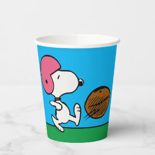 Peanuts   Snoopy Football Kicker Paper Cups