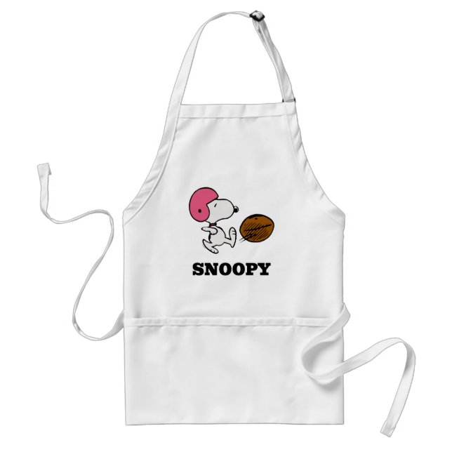 Peanuts | Snoopy Football Kicker Standard Apron (Front)