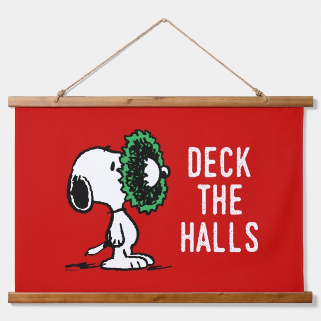 Peanuts | Snoopy for the Holidays Hanging Tapestry (Front)