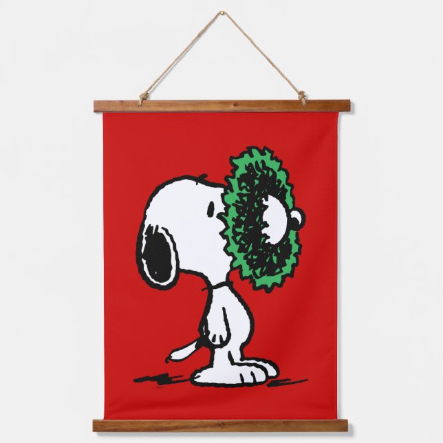 Peanuts | Snoopy for the Holidays Hanging Tapestry (Front)