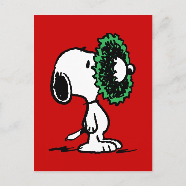 Peanuts | Snoopy for the Holidays Postcard (Front)