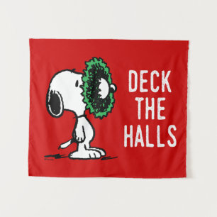 Peanuts   Snoopy for the Holidays Tapestry