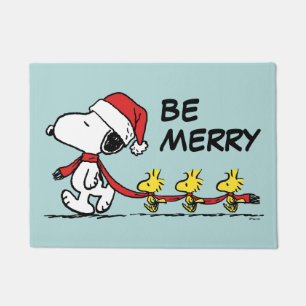 Peanuts   Snoopy & Friends Winter Scarf Doormat
