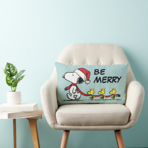 Peanuts   Snoopy & Friends Winter Scarf Lumbar Cushion