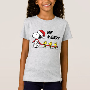Peanuts Snoopy & Friends Winter Scarf T-Shirt