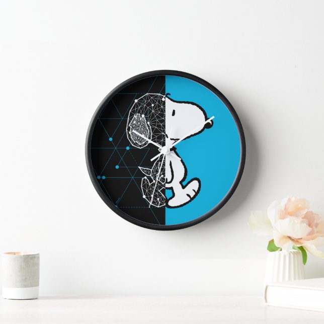 Peanuts | Snoopy Geometric Design Clock (Home)