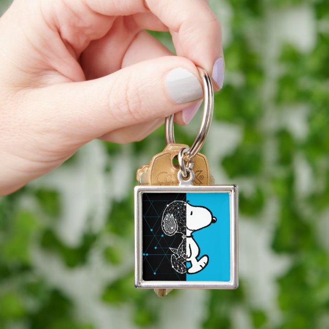 Peanuts | Snoopy Geometric Design Key Ring (Hand)