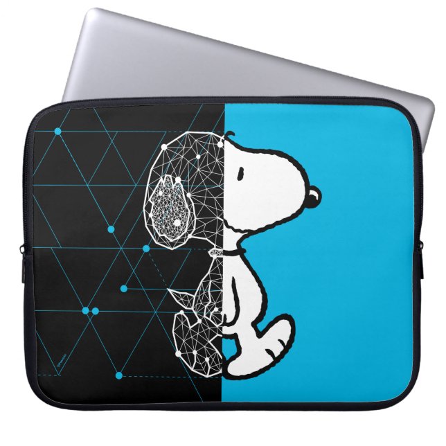 Peanuts | Snoopy Geometric Design Laptop Sleeve (Front)
