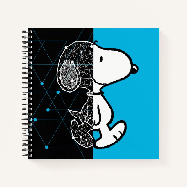 Peanuts | Snoopy Geometric Design Notebook (Front)