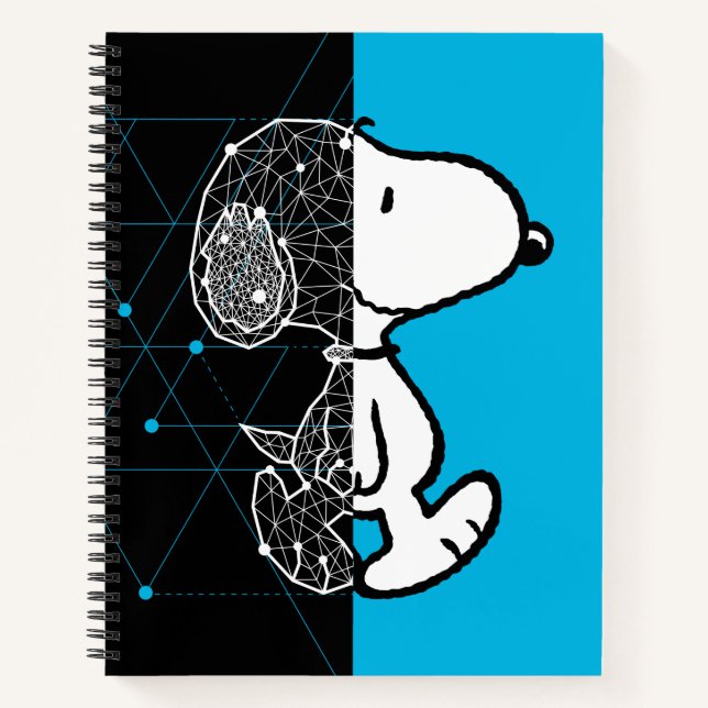 Peanuts | Snoopy Geometric Design Notebook (Front)