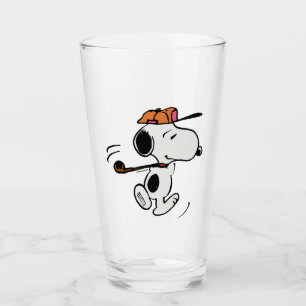 Peanuts   Snoopy Golf Swing Glass
