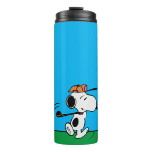 Peanuts Snoopy Golf Swing Thermal Tumbler