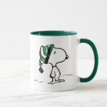 Peanuts | Snoopy Green Snow Cap Mug<br><div class="desc">Check out this fun Peanuts design featuring Snoopy.</div>