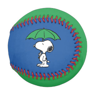 Peanuts Snoopy Green Umbrella Baseball