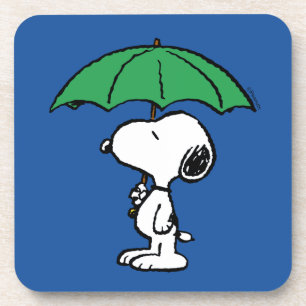 Peanuts Snoopy Green Umbrella Coaster