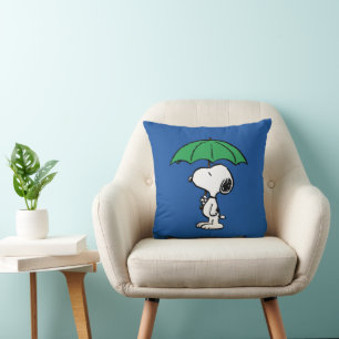 Peanuts   Snoopy Green Umbrella Cushion