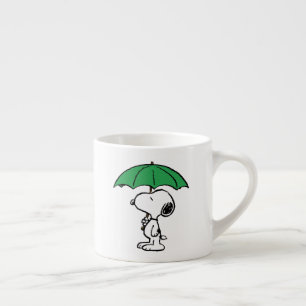 Peanuts Snoopy Green Umbrella Espresso Cup