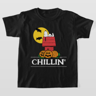 Peanuts   Snoopy Halloween Doghouse T-Shirt