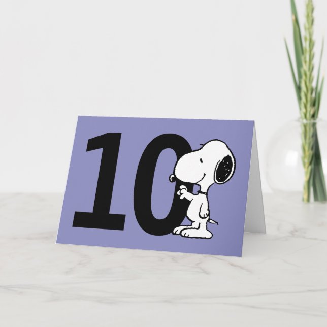 PEANUTS | Snoopy Happy Birthday Card (Front)