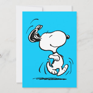 Peanuts Snoopy Happy Dance Card